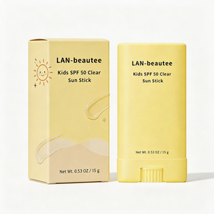 SPF50 <strong>Moisturiser</strong> Sun Stick Hydrating Sunscreen Stick UV Protection Lightweight Invisible Portable Waterproof Sweat Resistant - Product Image 1