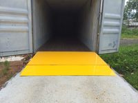 HGTP.LT Lift RD Rampe de chargement en acier au carbone robuste de 5 tonnes de capacité, plancher de quai, rampe de chargement au niveau du sol, plaque de conteneur 2200x1700mm 210kg