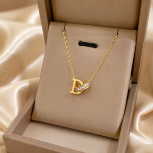 Minimalist Trendy 18K Gold Plated Stainless Steel <b>Shell</b> Butterfly Heart Pendant Necklace Unisex Link Chain <b>Choker</b> Jewelry - Product Image 5