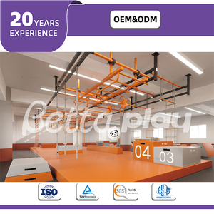 Bettaplay năng lượng phòng tập thể dục sân chơi trong nhà thiết bị trẻ em NINJA CHIẾN BINH trở ngại khóa học Parkour đào tạo thiết bị - Product Image 2