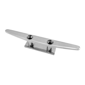 Stainless Steel Mooring Bollard 4-10 Inches Heavy Duty Flat Ram Horn Marine Hardware For <b>Yacht</b> Boat Docking - Product Image 1