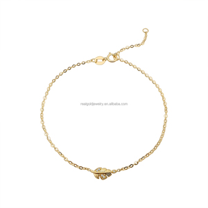 Gioielli Raffinati, Catena in <span class=keywords><strong>Oro</strong></span> Puro 18K con Bracciali di Diamanti Naturali, Nuovo Design per Donne, Regalo per Matrimonio e Fidanzamento - Product Image 2