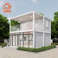 Casa Prefabricada de Fábrica de Fácil Instalación Casas Contenedor Modernas de 2 Pisos Casas Modulares Portátiles Móviles