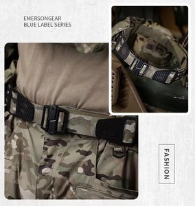 Ceinture tactique Emersongear réglable à dégagement rapide en nylon noir Molle ultra-légère pour hommes - Product Image 6