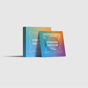 Boîtes cadeaux pliables écologiques personnalisées avec logo imprimé pour les jouets sexuels et les préservatifs pour hommes, pour l'emballage et l'impression de produits vides - Product Image 2