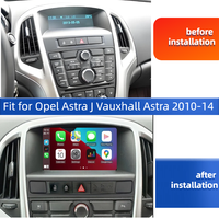Lecteur MP5 Android 13 avec écran 7 pouces, style OEM, intégré 1DIN/2DIN, compatible Opel Astra J Vauxhall, autoradio multimédia GPS CarPlay