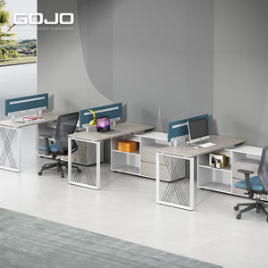 Modulare Moderno Commerciale Ufficio scrivania cubicolo divisori durevole ergonomico personale <span class=keywords><strong>di</strong></span> <span class=keywords><strong>lavoro</strong></span> mobili postazione <span class=keywords><strong>di</strong></span> <span class=keywords><strong>lavoro</strong></span> tavolo per la casa - Product Image 3
