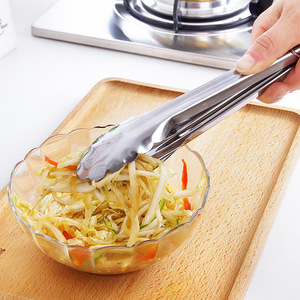 Pinzas para Alimentos de Acero Inoxidable de 22 cm de Largo, Duraderas y Multiusos, para Asar, Hornear y Servir Filetes - Product Image 3