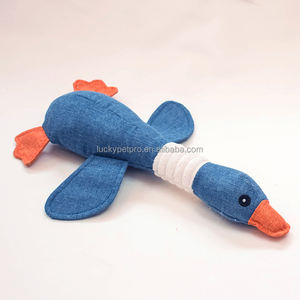 Hond Kauwen Speelgoed <span class=keywords><strong>Canvas</strong></span> Gevulde Pluche Puppy Pet Piepende Wilde Gans Pluche Hond Speelgoed - Product Image 2