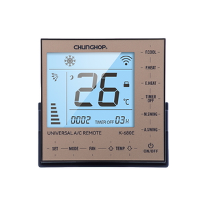 K-680E universel climatiseur Ac télécommande pour Hitachi <span class=keywords><strong>Panasonic</strong></span> Bosch Toshiba Sanyo climatiseur télécommande - Product Image 1