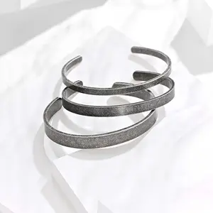 Direct Factory Fashionable Stainless Steel Metal Magnetic Therapy Bracelet Jewelry