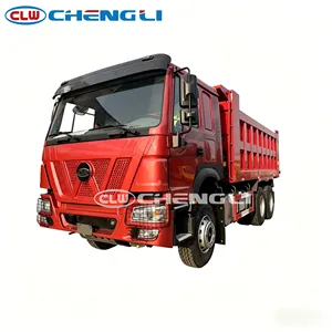 Camion benne basculante hydraulique robuste 6x4, capacité de charge 13,5t, moteur diesel 349 CV, pour le transport minier - Vente en gros - Product Image 3