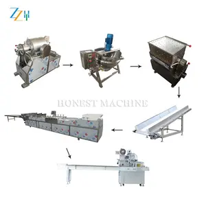 Padella con rivestimento a Gas di grande capacità/macchina per soffiare mais/linea di barrette di cereali