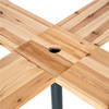 Juego de mesa plegable de madera para Picnic, juego de mesa para cerveza, <span class=keywords><strong>Bistro</strong></span>, al aire libre, precio de fábrica - Product Image 2