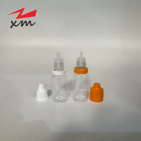 Flacon compte-gouttes en PET de 5 ml à 120 ml avec bouchon CRC anti-écrasement, pour liquides, huiles essentielles, e-liquides, 3 mg, 6 mg, portable