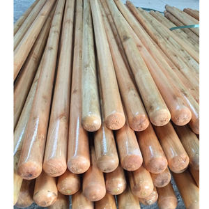 <span class=keywords><strong>Precio</strong></span> de fábrica, mango de fregona de madera de eucalipto, mango de escoba, revestimiento barnizado, palo de escoba de madera, escoba de pintura, palo de madera - Product Image 1