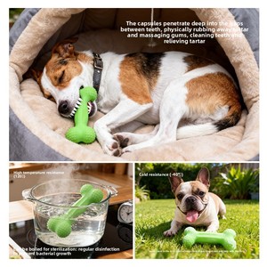Juguete Masticable de Silicona Ecológico, Reutilizable y Seguro para Perros, con Sonido, Interactivo, Tipo Rompecabezas, para Razas Pequeñas, Medianas y Grandes, Reduce la Ansiedad - Product Image 5