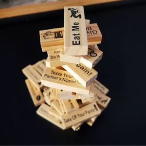 Thème de l'amour de la Saint-Valentin Jeu de nuit pour adultes <span class=keywords><strong>D</strong></span>éfi de blocs de tour <span class=keywords><strong>d</strong></span>'empilage avec tour <span class=keywords><strong>d</strong></span>'<span class=keywords><strong>achoppement</strong></span> Jouets sexuels pour adultes - Product Image 2