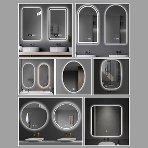 Modern Smart Bathroom Screen <strong>Mirror</strong> Glass with Touch Switch Wifi Vanity LED <strong>Light</strong> <strong>Wall</strong> Bath HD Anti-Fog Washroom Vanity <strong>Mirror</strong> - Product Image 5