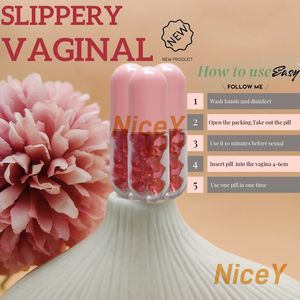 แคปซูลกระชับช่องคลอดสำหรับผู้หญิงมีกลิ่นเพิ่มขึ้นมีกลิ่นของเลือดแคปซูลโยนียาสำหรับยาจีนจุดสุดยอด - Product Image 3