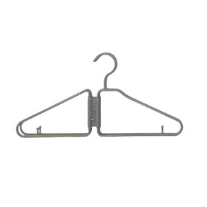 New arrivals tủ quần áo lưu trữ quần áo nửa có thể gập lại móc tiết kiệm không gian du lịch xách tay Trọng lượng nhẹ chống trượt quần áo móc - Product Image 2