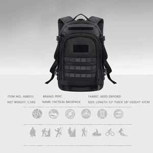 Protector Plus Tactical Bag 600D Outdoor Casual Sport Men Durable Water Resistant <b>Back</b> <b>Pack</b> Custom Camo MOLLE Tactical Backpacks - Product Image 5