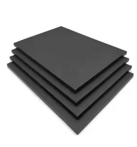 אריזת קופסות יוקרה קרטון מיחזור נייר/למינציה שחור שבב לוח נייר קרטון שחור