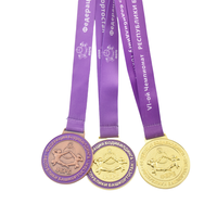 Nickel noir grandes médailles de fitness ouvertes islandaises personnalisées pour médailles de musculation qualificatives Ifbb Pro médaille de récompense personnalisée