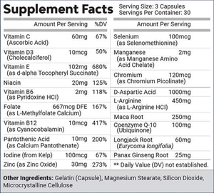 OEM בהריון מתקדם פוריות תמיכה פוריות מאיץ כמוסות עם חומצה פולית CoQ10 וחיוני טרום לידתי ויטמינים - Product Image 3