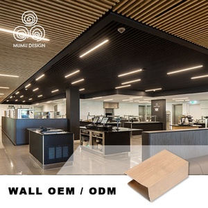 <span class=keywords><strong>Pannelli</strong></span> <span class=keywords><strong>per</strong></span> <span class=keywords><strong>Controsoffitto</strong></span> in Alluminio Decorativo Rimovibile con Griglia in Legno Massiccio MUMU - Product Image 3