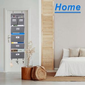 5-Shelf Hanging Wall <b>File</b> Organizer for Office or Home Over the Door <b>File</b> Organizer <b>File</b> <b>Folder</b> Storage for Notebooks - Product Image 6