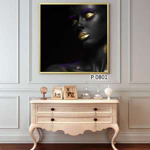 Nuevo Diseño <span class=keywords><strong>de</strong></span> Decoración para el Hogar, Impresiones en Lienzo con <span class=keywords><strong>Fotos</strong></span> <span class=keywords><strong>de</strong></span> Mujeres Africanas - Product Image 3