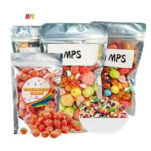 OEM Customized Bagged Assorted Flavors Freeze-Dried Candy Gummy Clusters Candies