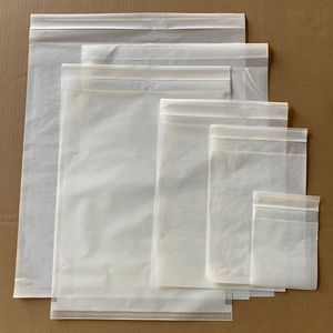 <b>Biodegradable</b> Waxed <b>Paper</b> Bags Flat Bottom Envelopes Eco Friendly Packaging For Clothing And Gifts - Product Image 2