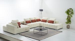 Juego de esquinas de estilo europeo Minella, muebles de sala de estar ajustables convertibles cómodos para uso doméstico en Hotel, Material de tela - Product Image 5