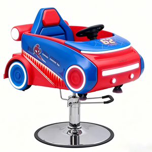 Nouveau modèle de salon de <span class=keywords><strong>coiffure</strong></span> - Siège en forme de voiture de dessin animé pour enfants pour la coupe de cheveux - Chaise de <span class=keywords><strong>coiffure</strong></span> - Product Image 5