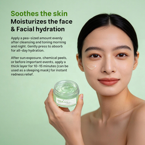 Fabricant de Crème Apaisante et Réparatrice de Barrière Hydratante à la Centella Asiatica <span class=keywords><strong>Cica</strong></span>, Marque Privée OEM, pour Peaux Sensibles - Product Image 2