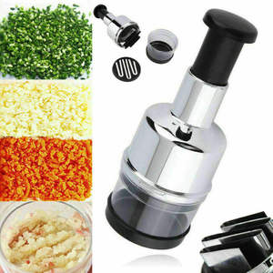 2025 baru baja nirkarat pemotong makanan Manual genggam sayuran bawang tekan pencincang aksesoris dapur - Product Image 3