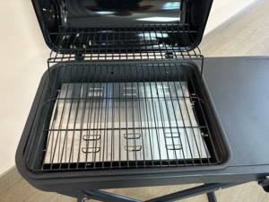 Table d'appoint pliable en métal moderne avec couvercle pratique à transporter <span class=keywords><strong>pour</strong></span> <span class=keywords><strong>terrasses</strong></span> extérieures Barbecue au gaz liquéfié Charrette à bras - Product Image 6