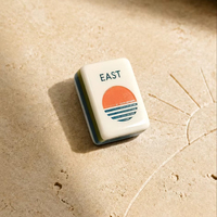 Jeu de Mahjong Américain 160 Tuiles en Acrylique Superposées avec Motifs Floraux Géométriques pour Soirées Jeux