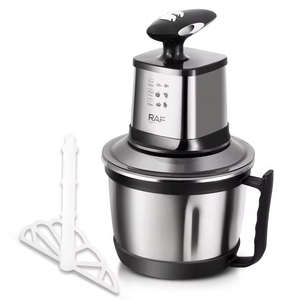 Hachoir à viande multifonctionnel domestique en acier inoxydable 3L, hachoir à aliments, pilon à igname, robot culinaire avec poignée - Product Image 1
