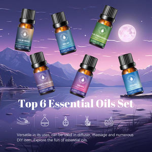 Regalos para Mujer, Canasta de Regalo para Mujer, Regalos de <span class=keywords><strong>Navidad</strong></span>, Set de 6 Botellas de Aceites Esenciales, Set de Aceites Aromáticos - Product Image 4