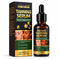 Sérum autobronzant hydratant pour le corps 30ml pour tous types de peau OEM ODM Marque privée Logo personnalisé Bouteilles en gros