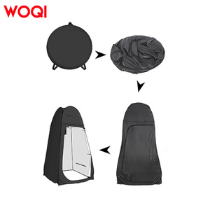 Carpa de Ducha Portátil WOQI 120x120x190cm, Impermeable, de Nailon, de Apertura Rápida, Refugio de Privacidad para Exteriores, para Camping y Playa - Product Image 2