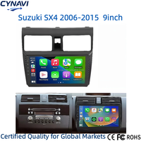 Autoradio Android 9 pouces avec Carplay, lecteur multimédia pour Suzuki SX4 2006-2015