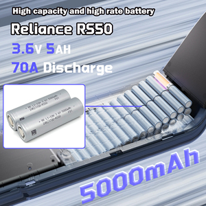 Batteria Reliance <span class=keywords><strong>RE</strong></span> 21700 RS50 INR21700-RS50 INR21700-RS60 RS40 RS60 5000mAh 4000mAh 6000mAh 3.6V 21700 Cella 70A - Product Image 6