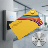 Premium NFC Smart PVC Waterproof Business Card High-Security 13.56MHz RFID Access Control Card Hotel Membership Custom Bulk