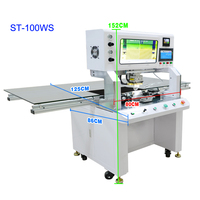 Machine de collage ACF Silman à bas prix pour panneaux LED LCD TV avec contrôle PLC pour réparation d'écrans, tête simple, garantie 1 an