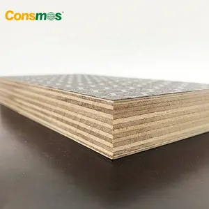 18Mm Chống Trượt Hoặc Bề Mặt Nhẵn Birch Hoặc Gỗ Cứng Core 1250*2500Mm Phim Phải Đối Mặt Ván Ép