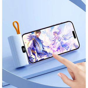 Chargeur portable de secours 5000 mAh, mini <span class=keywords><strong>batterie</strong></span> externe capsule pour <span class=keywords><strong>iPhone</strong></span> 17 <span class=keywords><strong>Pro</strong></span> <span class=keywords><strong>Max</strong></span> et Android - Product Image 1